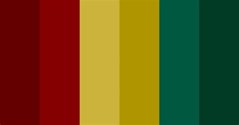 Red, Gold And Green Color Scheme » Gold » SchemeColor.com | Green color ...