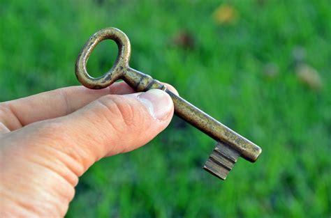 Key Brass Key Brass Skeleton Key Big Brass Key Vintage | Etsy