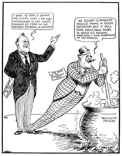 F.D. Roosevelt Cartoon. N'His Convenient Other Self.' Cartoon 1938 ...