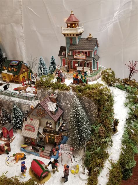 Diy Christmas Village Displays, Lemax Christmas Village, Christmas Town, Christmas Villages ...