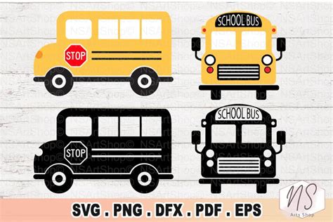 School bus SVG Bundle