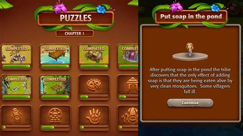 Virtual Villagers Origins 2 Puzzle 6 GARDEN - YouTube