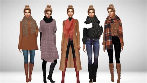 cold weather outfits sims 4 - Yuette Lyles