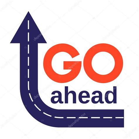 Go ahead emblem Stock Vector Image by ©64samcorp.gmail.com #114696716