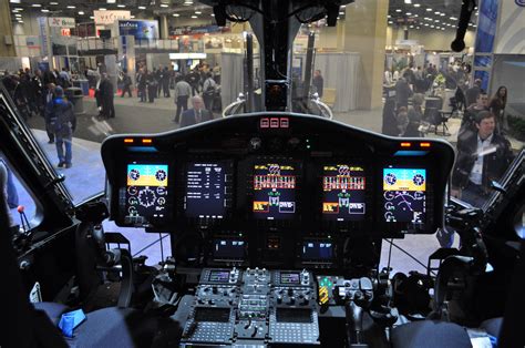 Sikorsky S-92 cockpit - Vertical Flight Photo Gallery