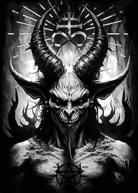 ArtStation - Gothic Occult Manga Devil 666 Satan