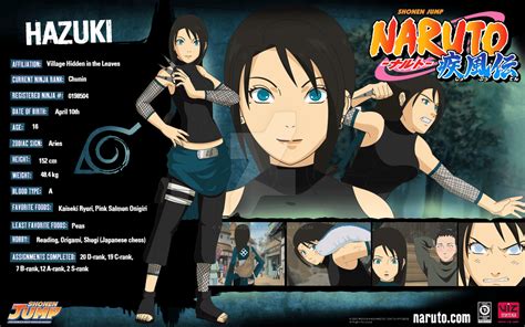 Naruto OC Hazuki Bio Offical by xc3llard00rx on DeviantArt