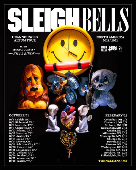 Sleigh Bells Reveal 2021-2022 "Unannounced Album Tour"