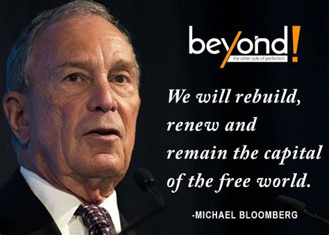 Michael Bloomberg Quotes - | Beyond Exclamation