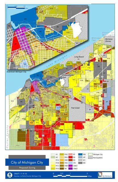 Zoning Map - Michigan City, Indiana