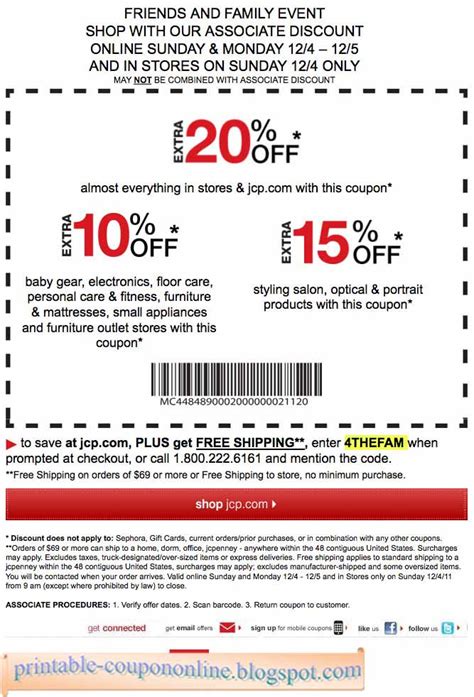 Printable Coupons 2021: JcPenney Coupons