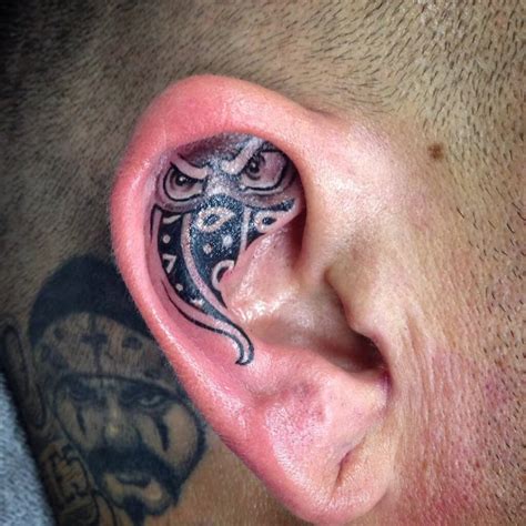 Ear Tattoos for Men - Ideas and Inspiration for Guys