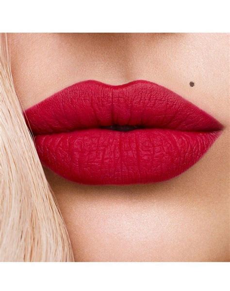 Classic ruby red matte liquid lipstick in 2019 | Matte red lips, Red ...