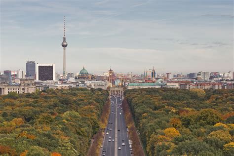 Berlin Panorama: 4K Ultra HD Wallpaper of a Vibrant Cityscape