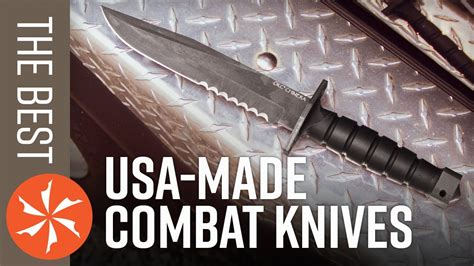 Best American-Made Combat Knives - YouTube