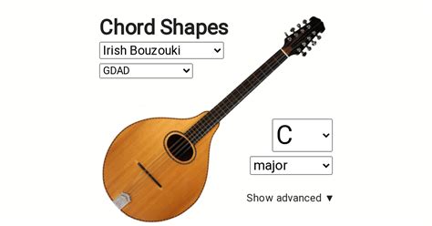 Irish Bouzouki - chords.cc