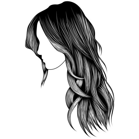 female hairstyle clipart | Hair sketch, Hair clipart, Womens hairstyles