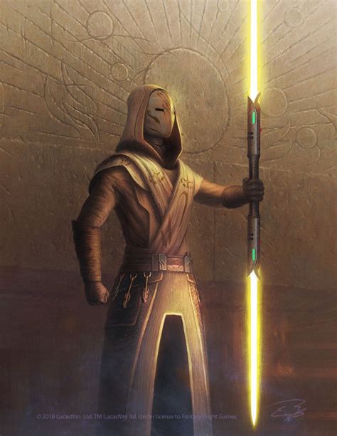 Jedi Temple Guard by Alexandr Elichev | Star wars poster art, Star wars ...