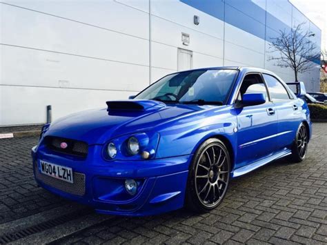 2004 04 Subaru Impreza 2.0 WRX STI Type UK blue + PRODRIVE ...