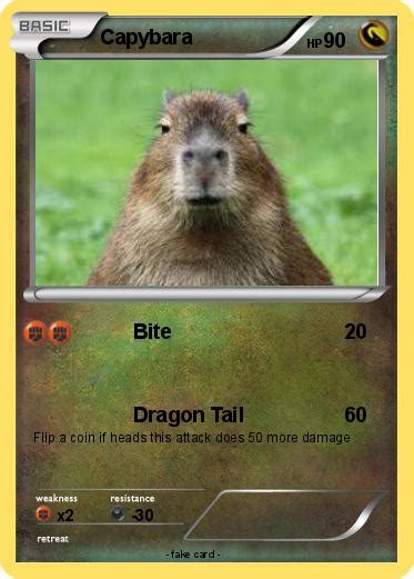 Pokémon Capybara 10 10 - Bite - My Pokemon Card