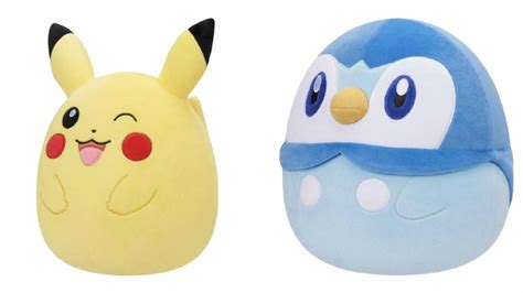 Piplup and Winking Pikachu Squishmallow Pre-orders Open - Siliconera