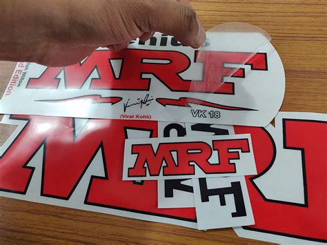 MRF Genius Cricket Bat Sticker: Buy Online at Best Price on Snapdeal