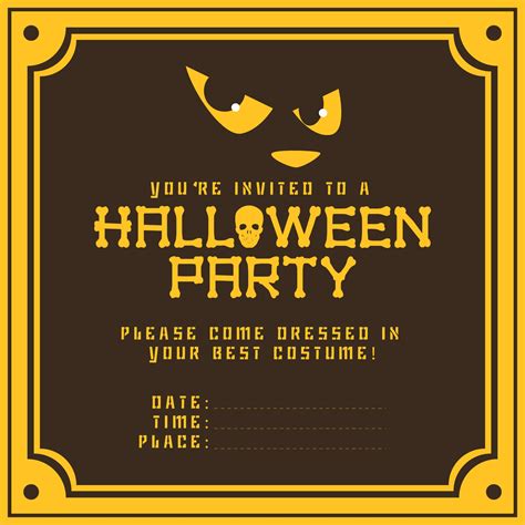 15 Best Free Printable Halloween Invitations Ideas PDF for Free at ...