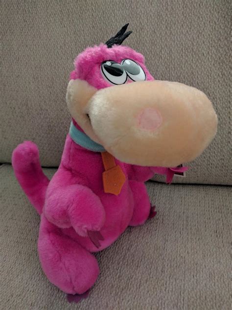 RARE Plush DINO Dinosaur Flintstones Stuffed Animal Vintage Toy ...