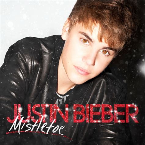 Justin Bieber Dazzling in Official 'Mistletoe' Single Cover