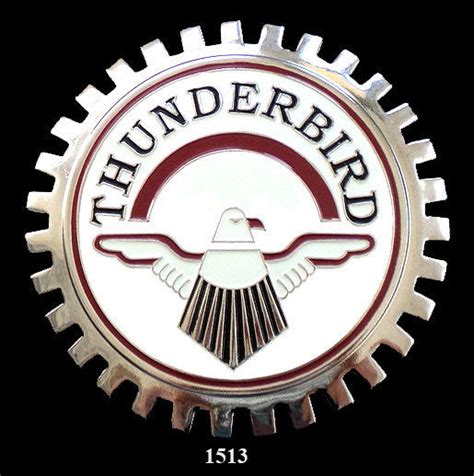 FORD THUNDERBIRD AUTOMOBILE GRILLE BADGE EMBLEM – Classic Auto Spares - H.D. Rogers