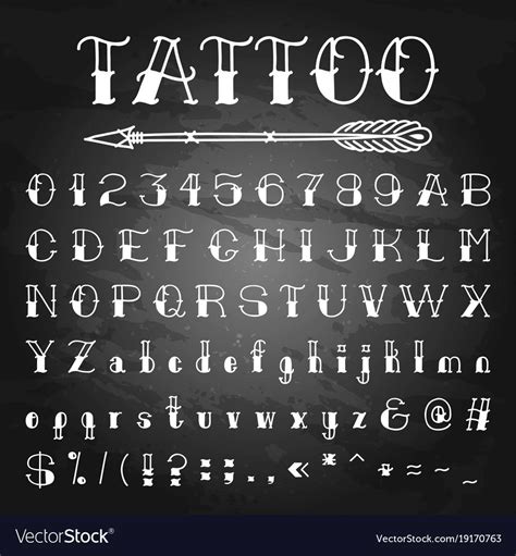 Old school font – Artofit