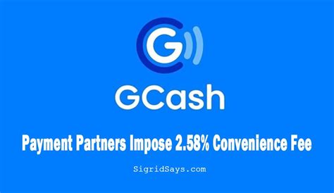 GCash Cash-in Convenience Fee are for Payment Partners | Sigrid Says