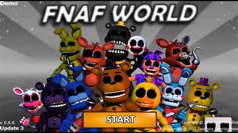 FNAF WORLD IS BACK WITH A UNOFFICIAL UPDATE 3!!!!! - YouTube