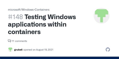 Testing Windows applications within containers · Issue #148 · microsoft ...