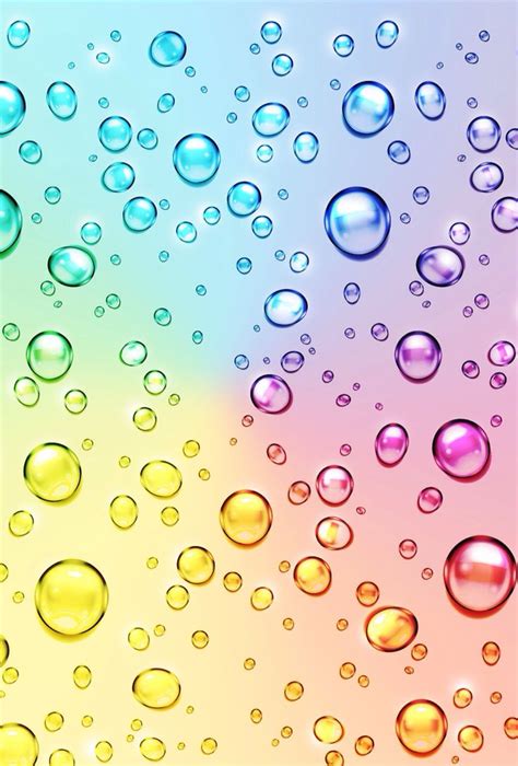 Cute bubble background for phones | Theme | Pinterest | Color art ...