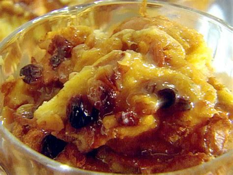 Bread Pudding with Caramel Rum Sauce Recipe | Sandra Lee | Food Network