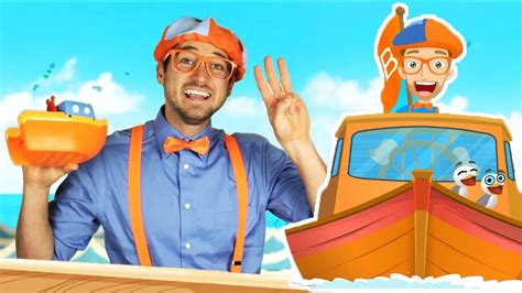 Blippi Boat Song - Learn To Count for Children - Blippi Songs ...