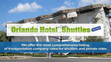 Orlando Hotel Shuttles - Orlando Airport Shuttle Service - YouTube