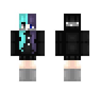 Download Girl dressed in black. Minecraft Skin for Free. SuperMinecraftSkins