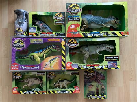 My Jurassic Park/ The Lost World Kenner toy collection so far : r/JurassicPark