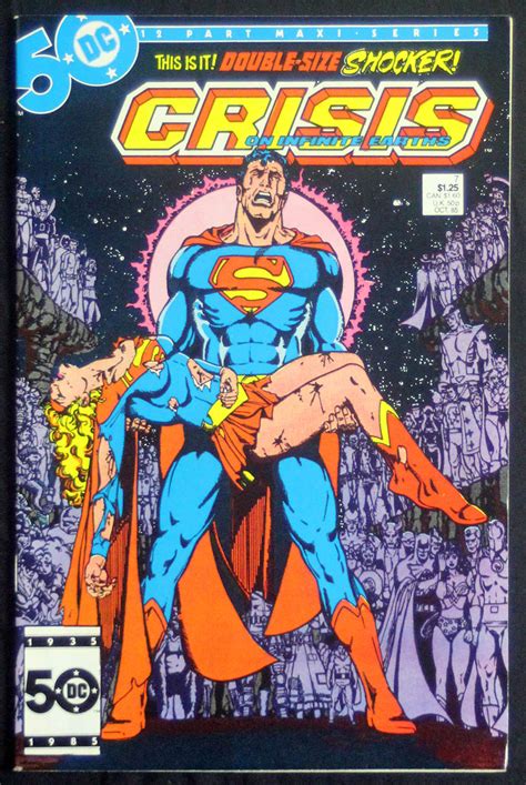 Crisis on Infinite Earths #7 The Death of Supergirl (Nov, 1985 ...