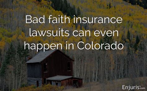 Bad Faith Insurance Lawsuits in Colorado – What You Need to Know