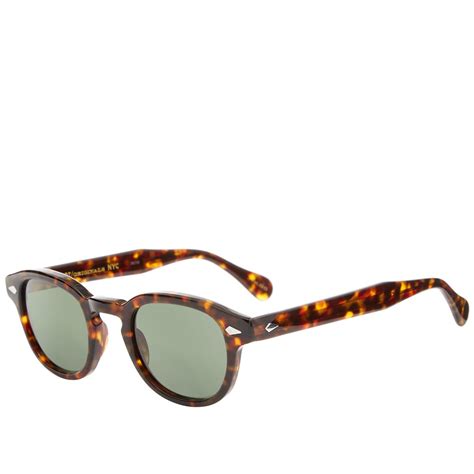 Moscot Lemtosh Sunglasses Tortoise & G-15 | END.