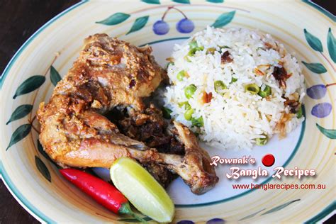 Murgir Roast / Chicken Roast (Bangladeshi Style) | Banglarecipes by Rownak