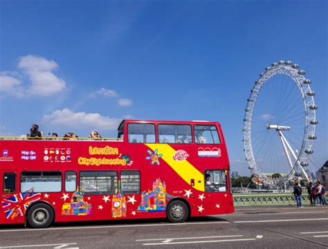 City Sightseeing London: Hop on Hop off Bus Tour - AttractionTix