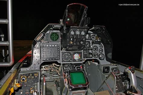 Early F-16A Cockpit : r/hoggit