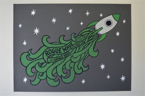 Rogue Wave Poster - Jenny Hearns