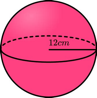 Sphere - GCSE Maths - Steps, Examples & Worksheet