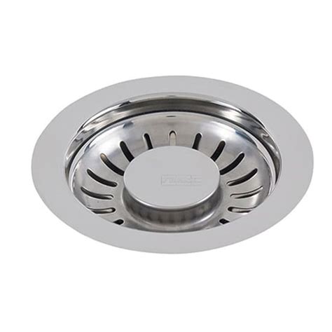 Franke Universal Sink Strainer Drain Basket, Chrome at Lowes.com