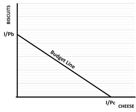 The Budget Line & Budget Constraint (explained with graphs)